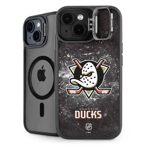 NHL Anaheim Ducks Iced iPhone 14 Plus Kickstand Case
