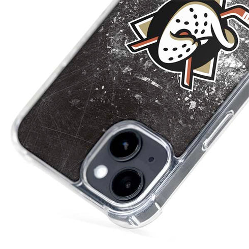 NHL Anaheim Ducks Iced iPhone 14 Plus MagSafe Case