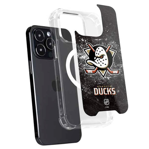 NHL Anaheim Ducks Iced iPhone 14 Pro MagSafe Case