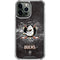 NHL Anaheim Ducks Iced iPhone 14 Pro Max Clear Case