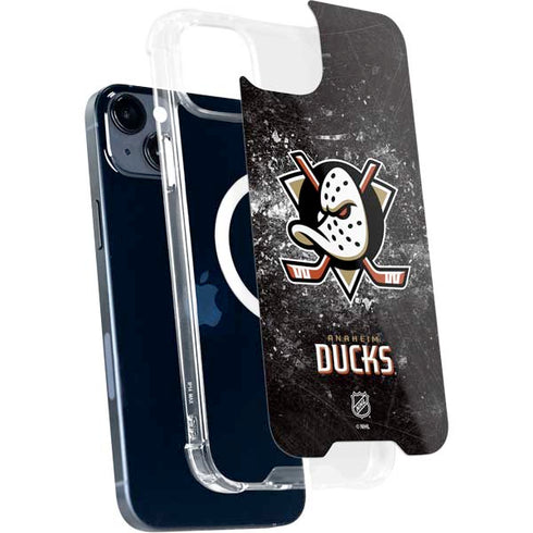 NHL Anaheim Ducks Iced iPhone 15 Plus MagSafe Case