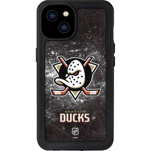 NHL Anaheim Ducks Iced iPhone 15 Plus Waterproof Case