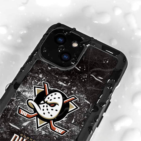 NHL Anaheim Ducks Iced iPhone 15 Plus Waterproof Case
