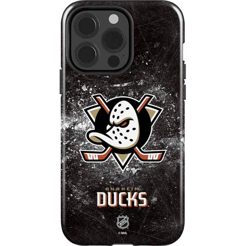 NHL Anaheim Ducks Iced iPhone 15 Pro Impact Case