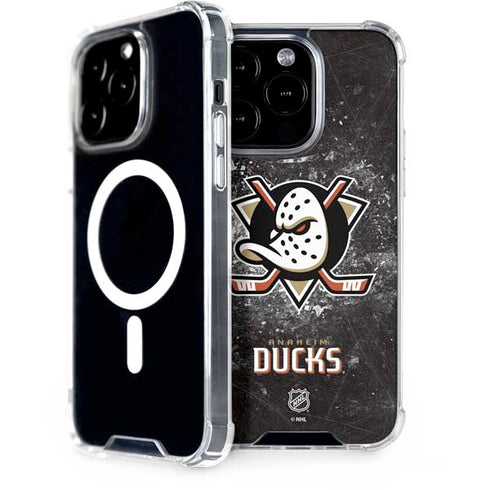 NHL Anaheim Ducks Iced iPhone 15 Pro MagSafe Case