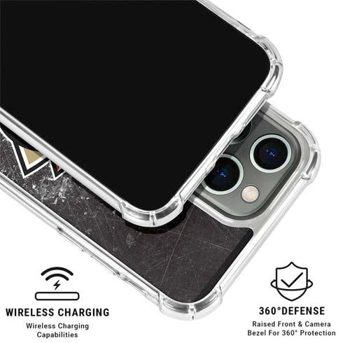 NHL Anaheim Ducks Iced iPhone 15 Pro Max Clear Case