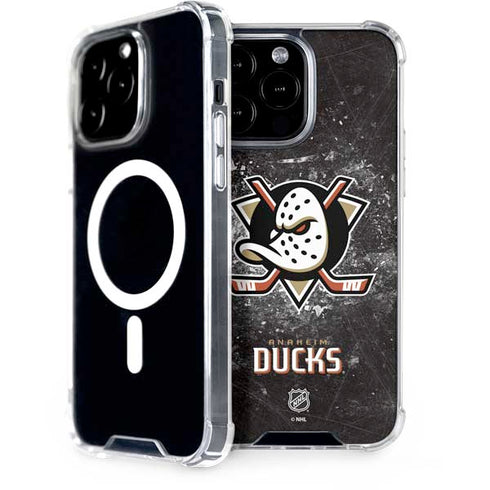 NHL Anaheim Ducks Iced iPhone 15 Pro Max MagSafe Case