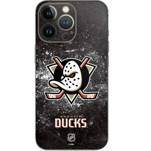NHL Anaheim Ducks Iced iPhone 15 Pro Skin