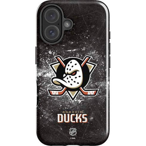 NHL Anaheim Ducks Iced iPhone 16 Impact Case