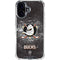 NHL Anaheim Ducks Iced iPhone 16 Plus Clear Case
