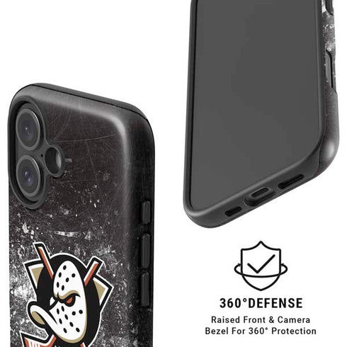NHL Anaheim Ducks Iced iPhone 16 Plus Magsafe Impact Case