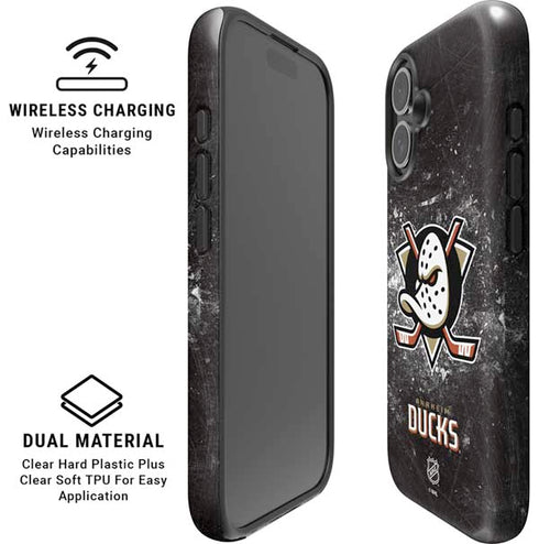 NHL Anaheim Ducks Iced iPhone 16 Plus Magsafe Impact Case