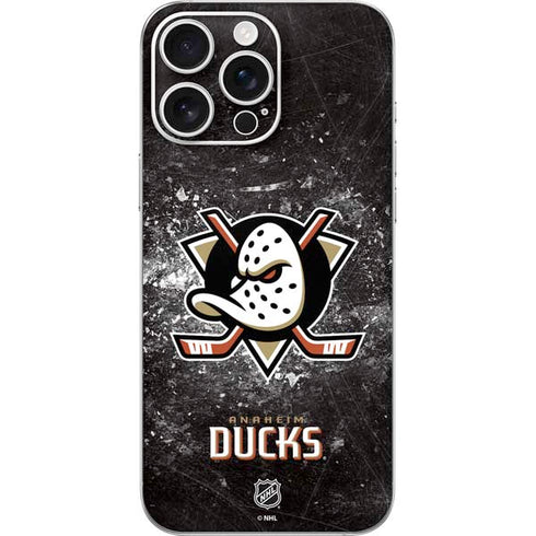 NHL Anaheim Ducks Iced iPhone 16 Pro Max Skin