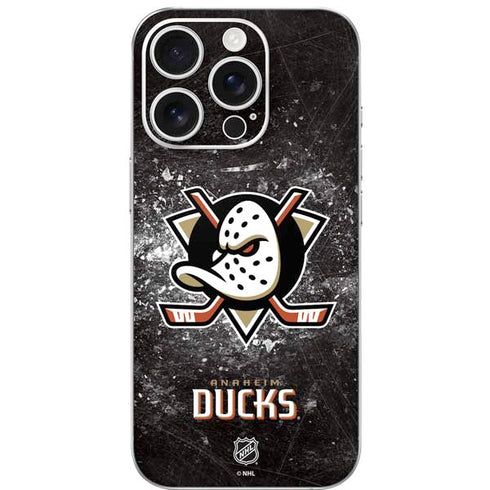 NHL Anaheim Ducks Iced iPhone 16 Pro Skin