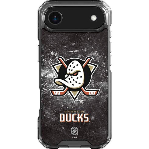 NHL Anaheim Ducks Iced iPhone 17 Air Clear Case