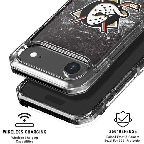 NHL Anaheim Ducks Iced iPhone 17 Air Clear Case
