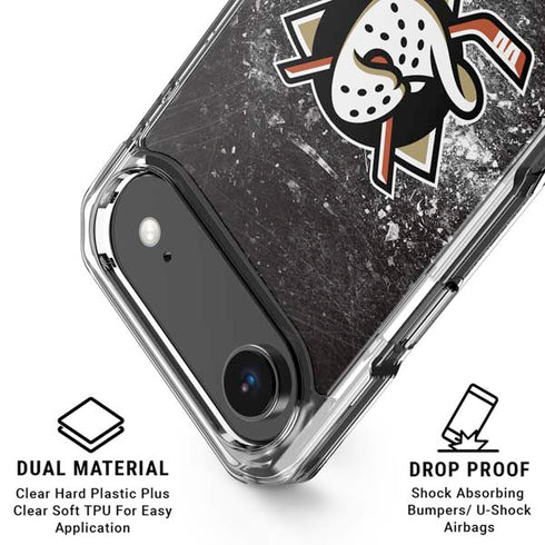 NHL Anaheim Ducks Iced iPhone 17 Air Clear Case