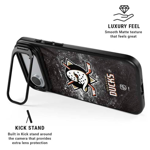NHL Anaheim Ducks Iced iPhone 17 Air Kickstand Case