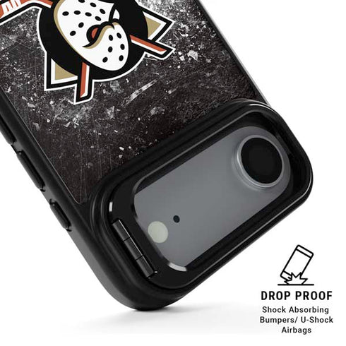NHL Anaheim Ducks Iced iPhone 17 Air Kickstand Case