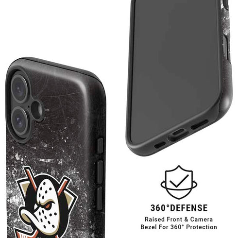NHL Anaheim Ducks Iced iPhone 17 Magsafe Impact Case