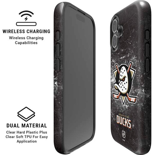 NHL Anaheim Ducks Iced iPhone 17 Magsafe Impact Case