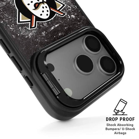 NHL Anaheim Ducks Iced iPhone 17 Pro Kickstand Case