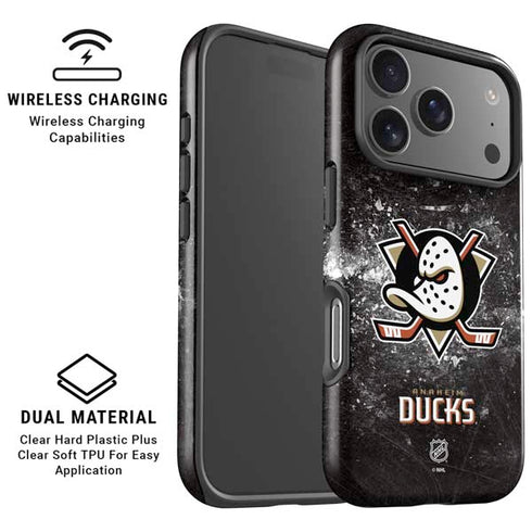 NHL Anaheim Ducks Iced iPhone 17 Pro Magsafe Impact Case
