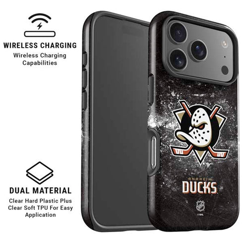 NHL Anaheim Ducks Iced iPhone 17 Pro Max Magsafe Impact Case