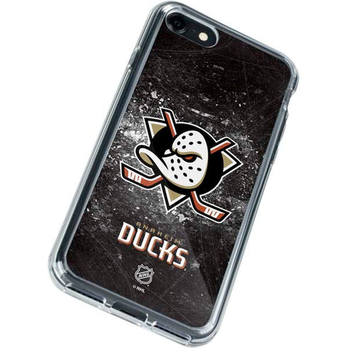 NHL Anaheim Ducks Iced iPhone SE (2nd & 3rd Gen) Clear Case