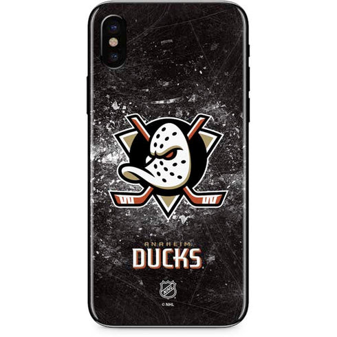 NHL Anaheim Ducks Iced iPhone X Skin