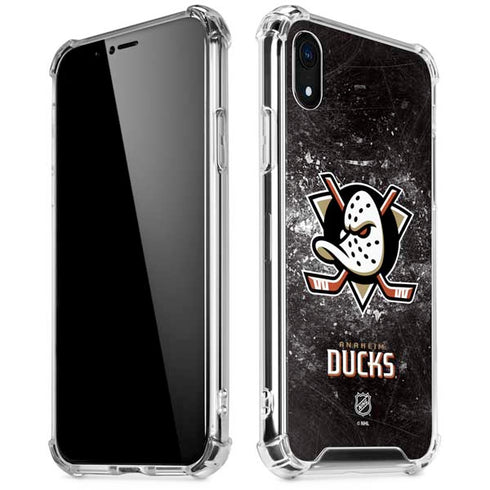 NHL Anaheim Ducks Iced iPhone XR Clear Case
