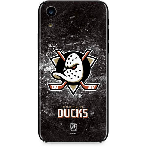 NHL Anaheim Ducks Iced iPhone XR Skin