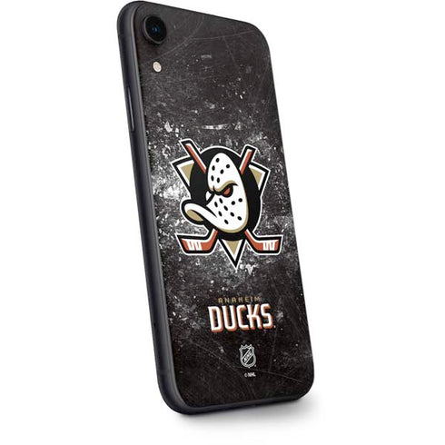 NHL Anaheim Ducks Iced iPhone XR Skin