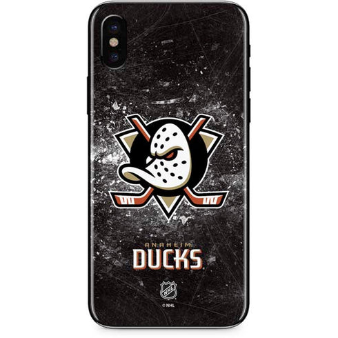 NHL Anaheim Ducks Iced iPhone XS Max Skin