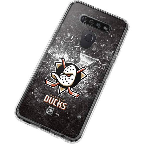 NHL Anaheim Ducks Iced LG K51/Q51 Clear Case