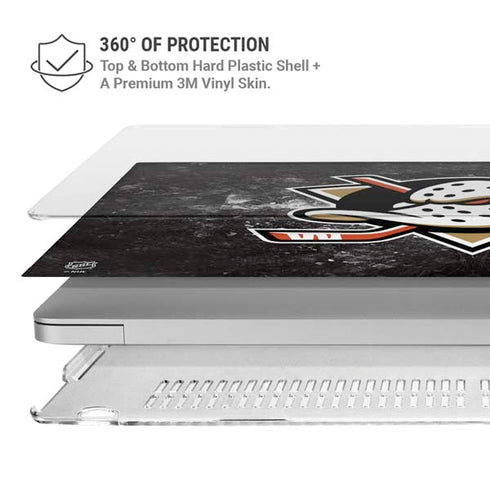 NHL Anaheim Ducks Iced MacBook Air 13in (2020) Case plus Skin