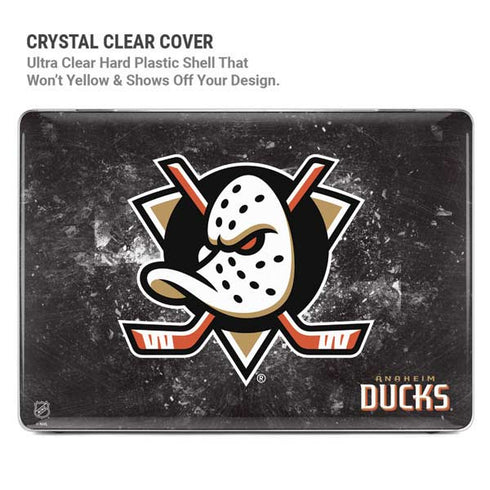 NHL Anaheim Ducks Iced MacBook Pro 15in (2016-19) Case plus Skin