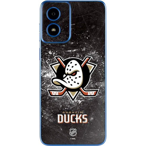NHL Anaheim Ducks Iced Moto G Play 4G (2024) Skin