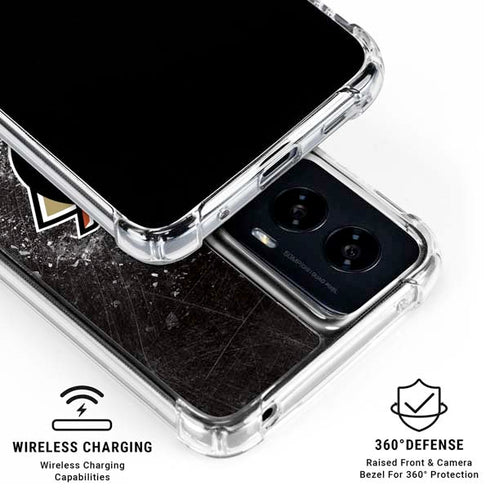 NHL Anaheim Ducks Iced Moto G Power 5G (2024) Clear Case
