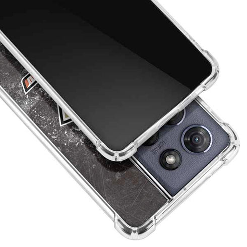 NHL Anaheim Ducks Iced Moto G Stylus 5G (2025) Clear Case