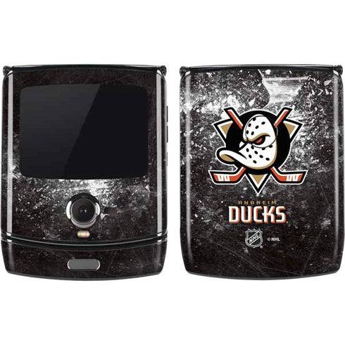 NHL Anaheim Ducks Iced Motorola RAZR Skin