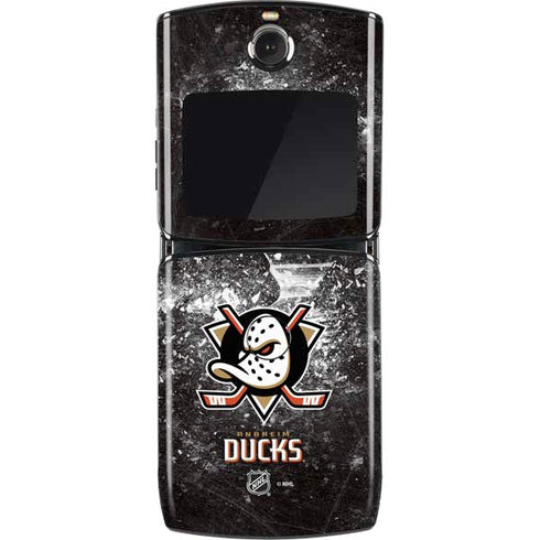 NHL Anaheim Ducks Iced Motorola RAZR Skin