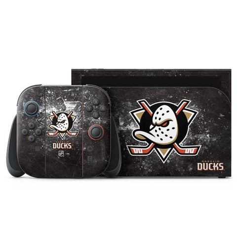 NHL Anaheim Ducks Iced Nintendo Switch 2 (2025) with Joy-Con Skin