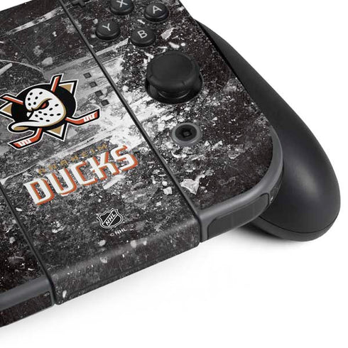 NHL Anaheim Ducks Iced Nintendo Switch (2017-2021) Joy-Con Controller Skin