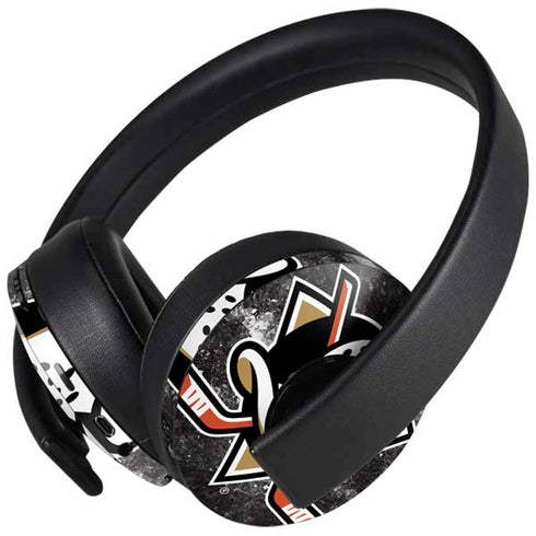 NHL Anaheim Ducks Iced PlayStation 4 Gold Wireless Headset Skin