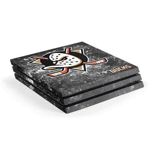 NHL Anaheim Ducks Iced PS4 Pro Console Skin