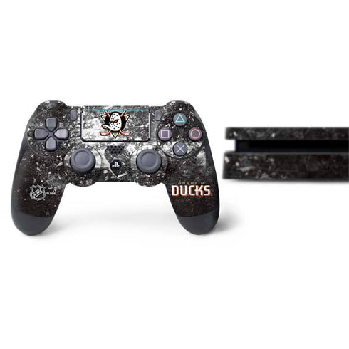 NHL Anaheim Ducks Iced PS4 Slim Bundle Skin