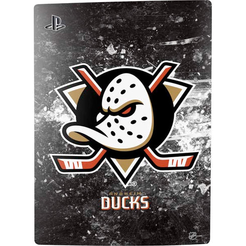 NHL Anaheim Ducks Iced PS5 Digital Edition Console Skin