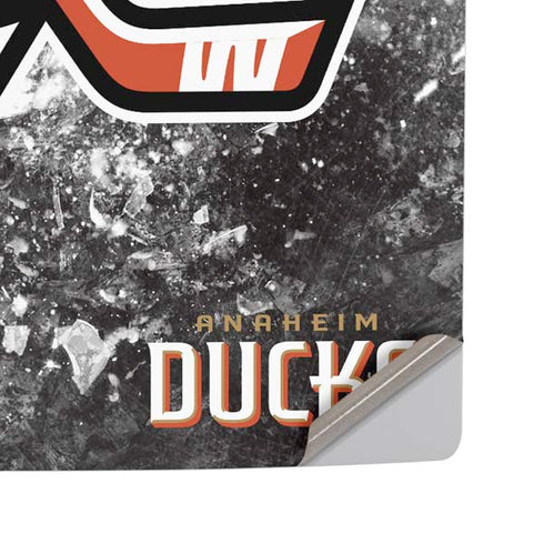 NHL Anaheim Ducks Iced PS5 Pro Disk Console Skin