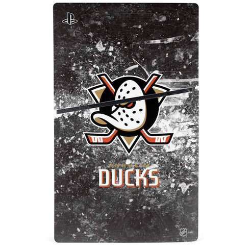 NHL Anaheim Ducks Iced PS5 Slim Digital Edition Bundle Skin
